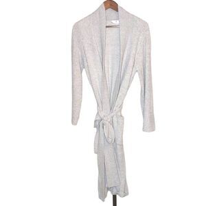Natori Large Grey Belted Robe Sooo Soft